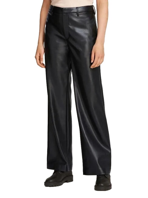 CALVIN KLEIN CK JEANS Straight-leg wide-leg trousers ck black - Women's Pants