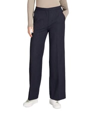 CALVIN KLEIN CK Wide-leg pinstriped trousers - Women's Pants