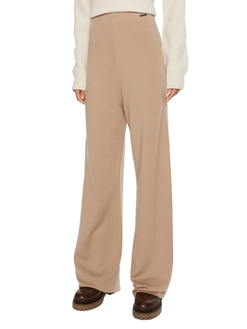 CALVIN KLEIN CK Wide leg knitted trousers amphora - Women's Pants