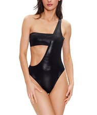 CALVIN KLEIN CK One-shoulder swimsuit ck black - Women's swimwear - 1