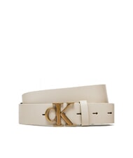 CALVIN KLEIN CK JEANS MONOGRAM  Leather belt - Belts