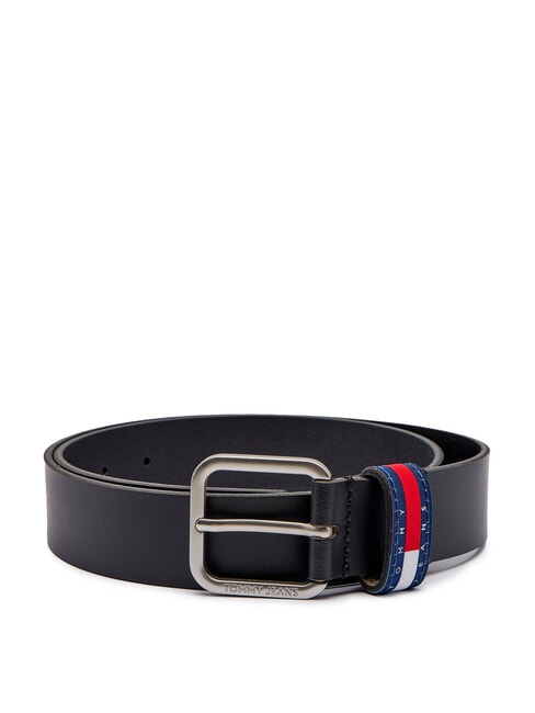 TOMMY HILFIGER TJM RYAN Leather belt black - Belts