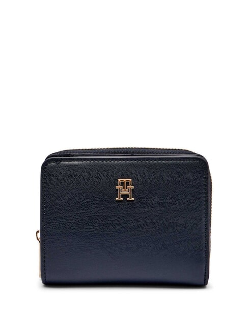 TOMMY HILFIGER TH ICON Small Wallet space blue / black - Women’s Wallets