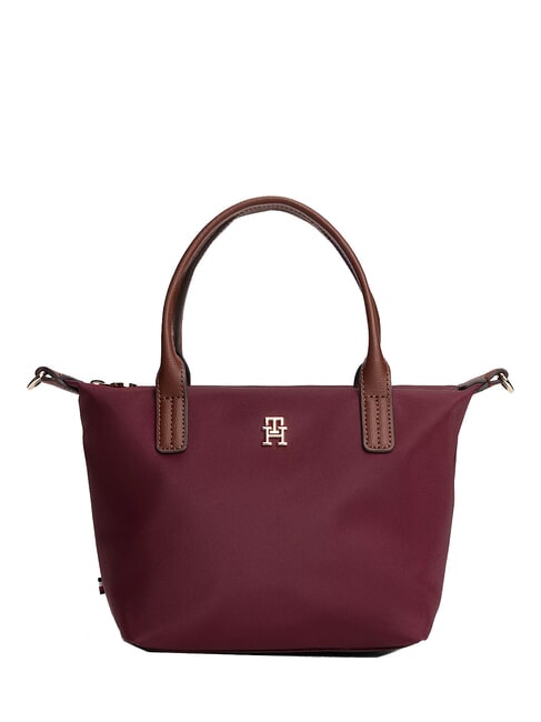 TOMMY HILFIGER POPETTE Handbag with shoulder strap deep rouge - Women’s Bags