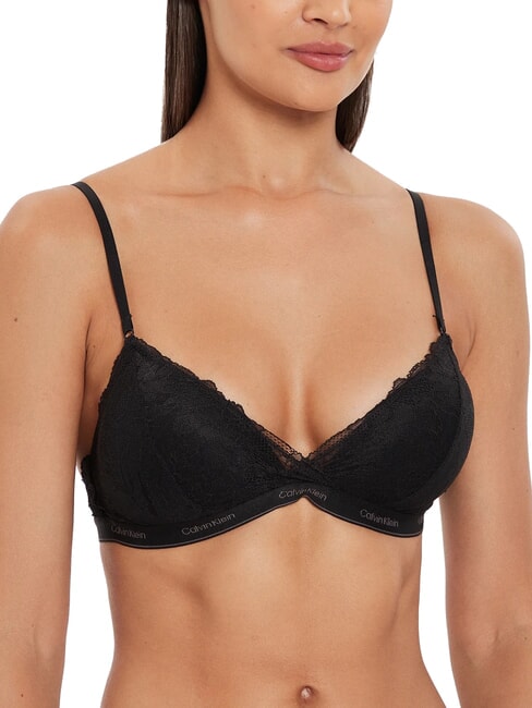 CALVIN KLEIN CK Lace bralette bra black - Women's Underwear