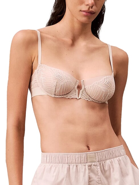 CALVIN KLEIN CK Balconette bra with underwire gray morning - Women's Underwear