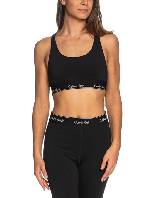 CALVIN KLEIN CK PERFORMANCE Medium support sports bra black beauty - Women's Underwear
