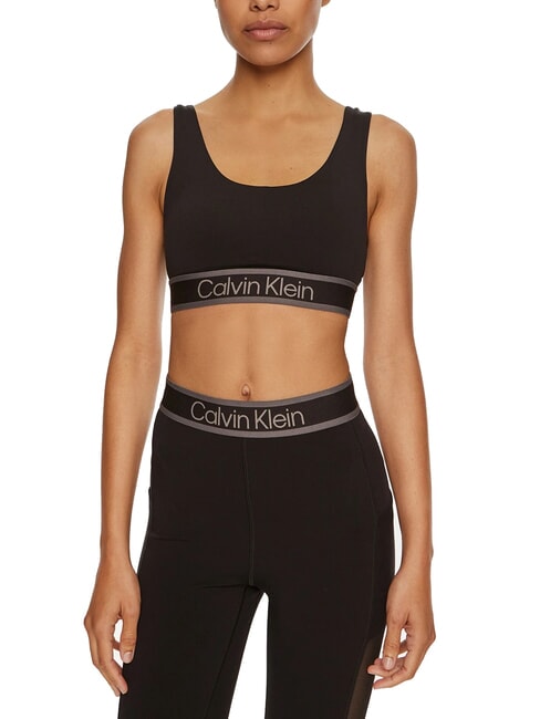 CALVIN KLEIN CK PERFORMANCE Medium Impact Sports Bra black beauty - Women's Underwear
