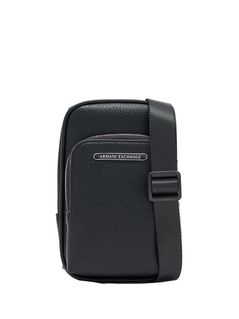 ARMANI EXCHANGE OKINAWA  Mini smartphone bag black - Over-the-shoulder Bags for Men