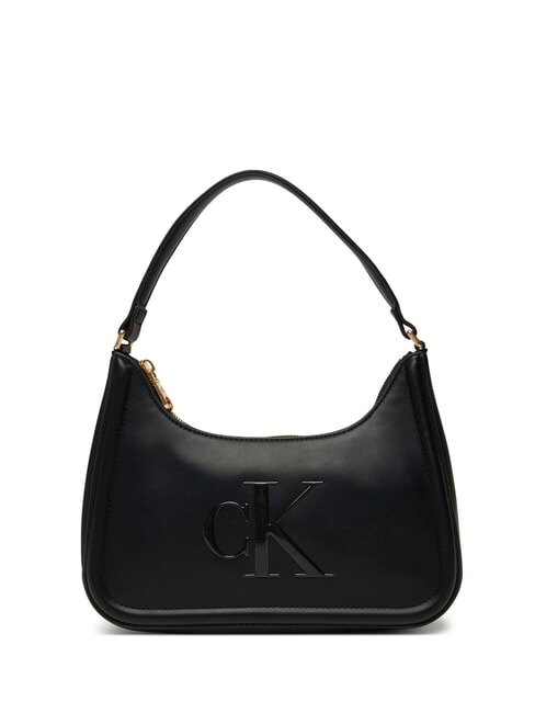 CALVIN KLEIN BOLD MONOGRAM Shoulder bag on black - Women’s Bags