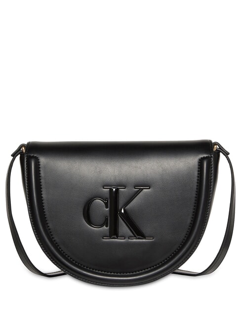 CALVIN KLEIN BOLD MONOGRAM Shoulder bag on black - Women’s Bags