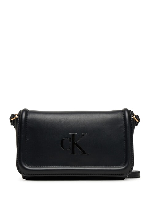 CALVIN KLEIN BOLD MONOGRAM Shoulder bag on black - Women’s Bags