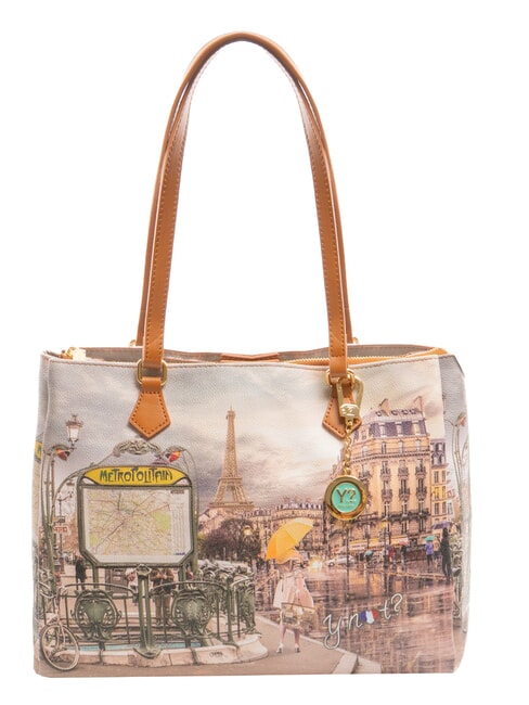 YNOT YESBAG Printed shoulder bag Paris Metro - Women’s Bags