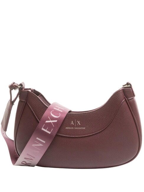 ARMANI EXCHANGE SMALL HOBO shoulder bag groove - Women’s Bags