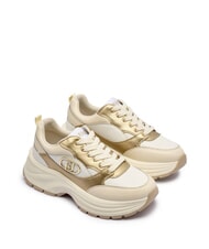 LIUJO EVA 06 Chunky leather sneakers - Women’s shoes