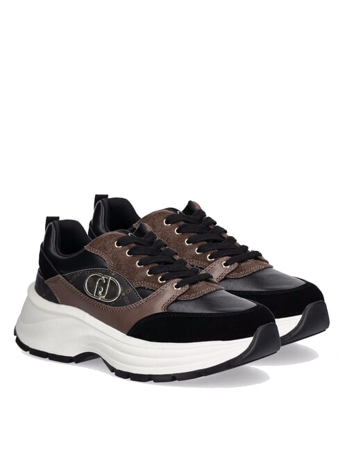 LIUJO EVA 06 Chunky sneakers black/brown - Women’s shoes