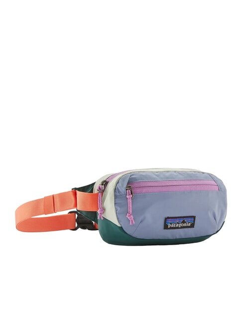 PATAGONIA TERRAVIA MINI Small foldable pouch patchwork: barnacle blue - Hip pouches
