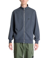CALVIN KLEIN CK JEANS Full-zip turtleneck sweatshirt ebony - Sweatshirts - 1