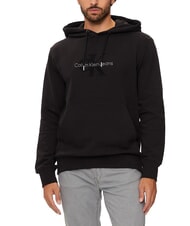 CALVIN KLEIN CK JEANS Hoodie with teddy logo - Sweatshirts