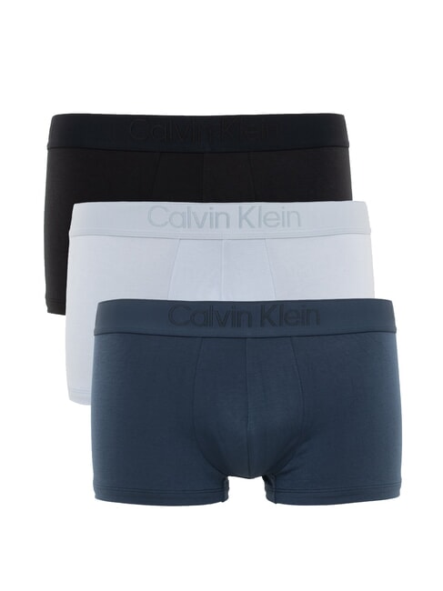 CALVIN KLEIN CK 3 boxers black, ink, plein air - Men's briefs