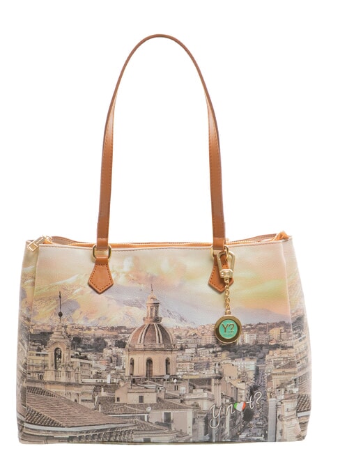 YNOT YESBAG Printed shoulder bag Etna - Women’s Bags