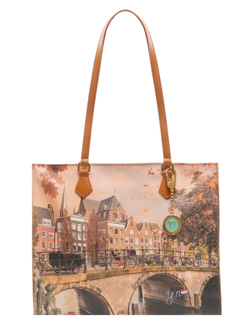 YNOT YESBAG Shoulder Tote Bag autumn river - Women’s Bags