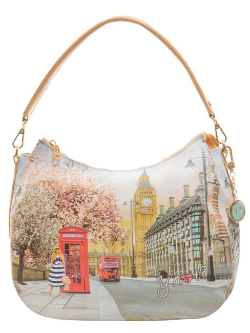 YNOT YESBAG  Printed shoulder bag English rose - Women’s Bags