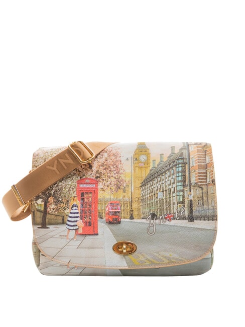 YNOT YESBAG Shoulder bag with flap English rose - Women’s Bags