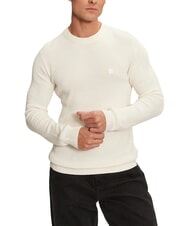 CALVIN KLEIN CK JEANS Ribbed crew neck sweater - Men's Sweaters