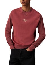 CALVIN KLEIN CK JEANS Cotton sweater with logo - Men's Sweaters