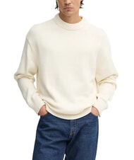 CALVIN KLEIN CK JEANS Oversized crew neck sweater - Men's Sweaters
