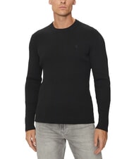 CALVIN KLEIN CK JEANS Slim fit ribbed crew neck sweater - Men's Sweaters