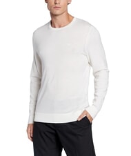 CALVIN KLEIN SUPERIOR WOOL Round neck wool sweater - Men's Sweaters