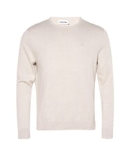 CALVIN KLEIN CK Cotton crew neck sweater - Men's Sweaters