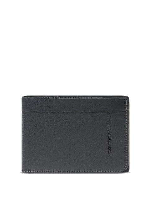 PIQUADRO W137 Leather wallet Black - Men’s Wallets