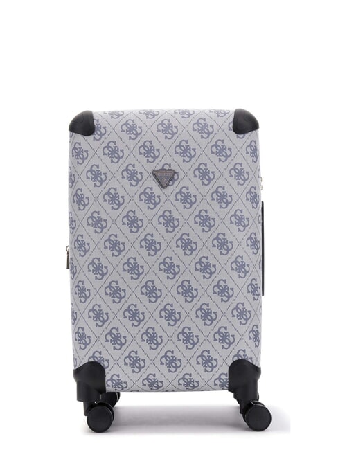 GUESS BERTA 22 Medium trolley slate logo - Rigid Trolley Cases