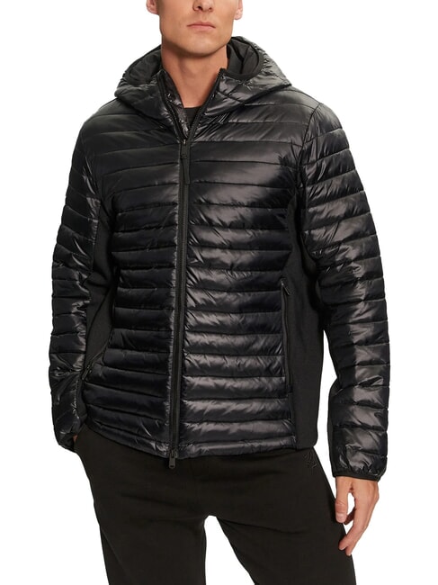 CALVIN KLEIN CK PERFORMANCE Medium weight jacket with hood black beauty - Men's Jackets