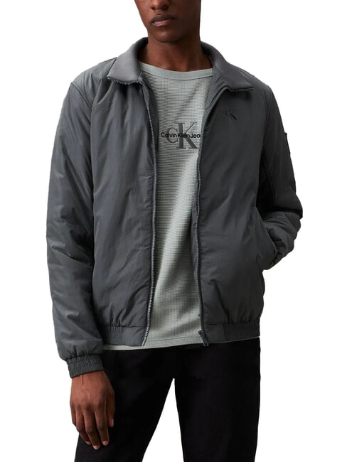 CALVIN KLEIN CK JEANS Medium weight bomber jacket endless grey - Men's Jackets