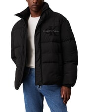 CALVIN KLEIN CK JEANS Padded jacket with sherpa logo - Men's down jackets