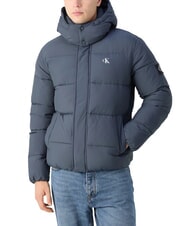 CALVIN KLEIN CK JEANS Padded jacket with hood - Men's down jackets