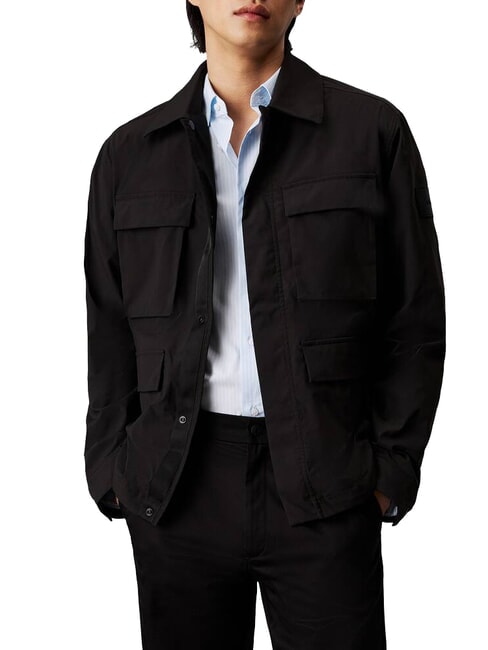 CALVIN KLEIN CK 4-pocket soft tech jacket ck black - Men's Jackets