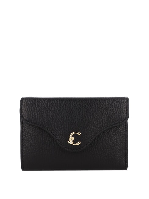 COCCINELLE C-ME Medium leather wallet Black - Women’s Wallets