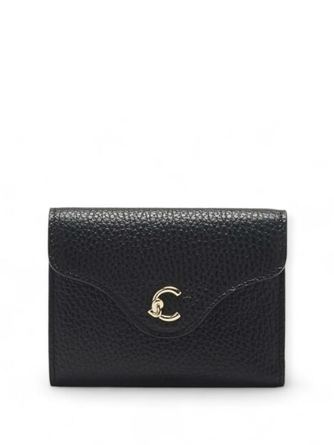 COCCINELLE C-ME  Small leather wallet Black - Women’s Wallets