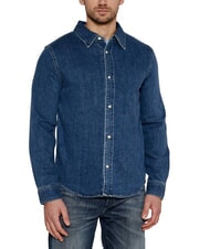CALVIN KLEIN CK JEANS Regular fit long sleeve denim shirt - Men's Shirts