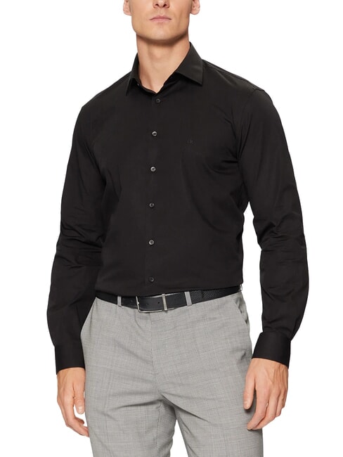 CALVIN KLEIN CK Stretch shirt, regular fit ck black - Men's Shirts