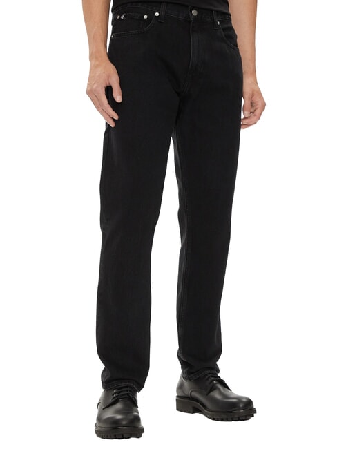 CALVIN KLEIN CK JEANS Straight-fit jeans black denim - Jeans