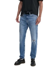 CALVIN KLEIN CK JEANS Slim taper fit jeans with high waist denim - Jeans - 1