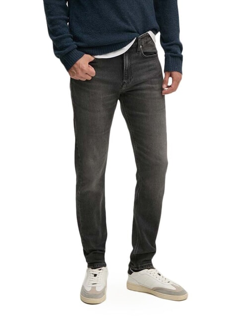 CALVIN KLEIN CK JEANS Slim-fit skinny jeans black denim - Jeans