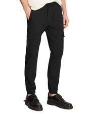 CALVIN KLEIN CK JEANS Stretch cargo jogger pants ck black - Jeans - 1
