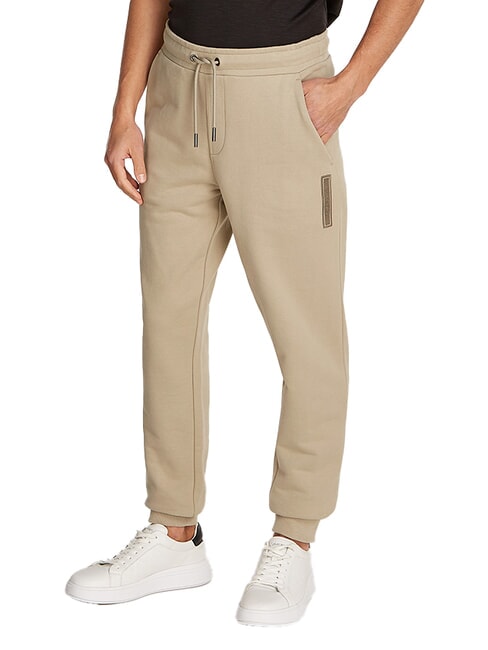 CALVIN KLEIN CK Regular fit tracksuit trousers fresh clay - Men's sports suits